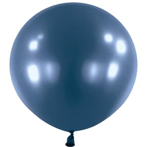 24" METALLIC NAVY FLAG BLUE