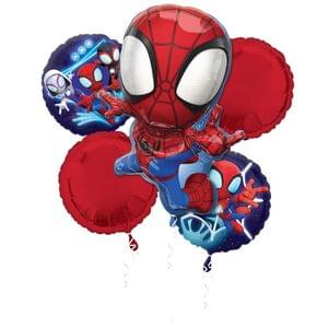 SPIDEY & HIS AMAZING FRIENDS BOUQUET OF BALLOONS