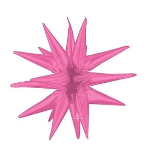 MAGIC STAR LARGE PINK MULTI-BALLOON
