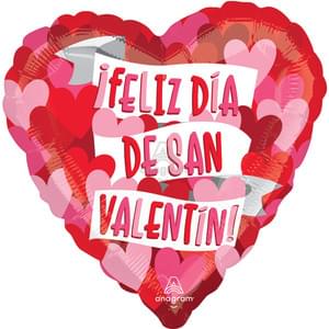 PLAYFUL SPANISH VALENTINE HEARTS JUMBO HX
