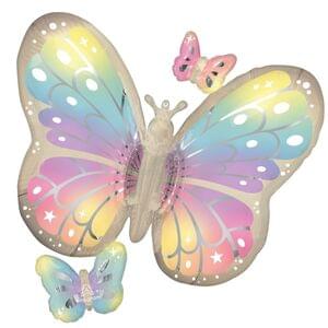 SATIN FLUTTERING DREAMS BUTTERFLIES