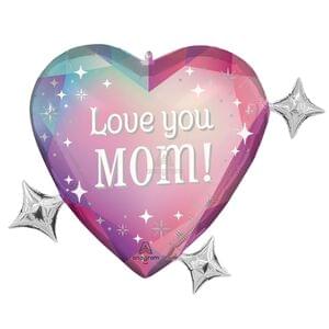 RADIANT GEMS LOVE YOU, MOM