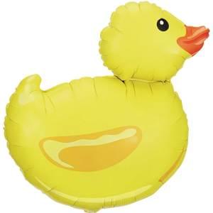 RUBBER DUCKY HELIUM SHAPE UNPACKAGED