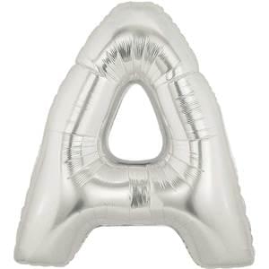 34" LETTER A SILVER MEGALOON