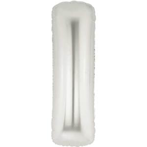 34" LETTER I SILVER MEGALOON