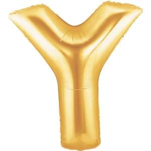 34" LETTER Y GOLD MEGALOON