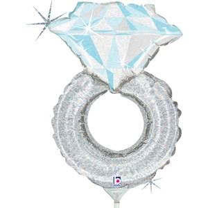 WEDDING RING HOLOGRAPHIC MINI SHAPE