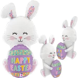 36" EASTER EGG BUNNY
