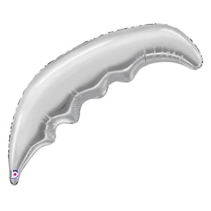 33" PALM FROND SILVER