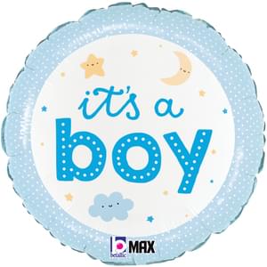 18" IT'S A BOY ONESIE MAX FLOAT