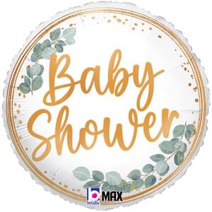 18" BABY SHOWER EUCALYPTUS MAX FLOAT