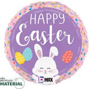 18" EASTER BUNNY DOTS