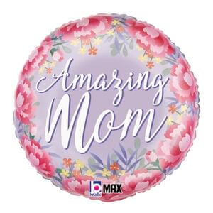 18" SATIN FLORAL AMAZING MOM MAX FLOAT