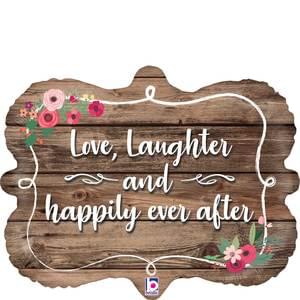 30" HAPPILY EVER AFTER FRAME SHAPE