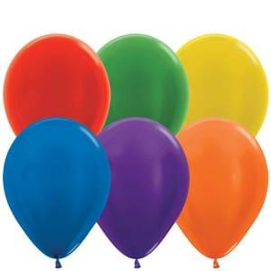 5" METALLIC ASSORTMENT - 100 CT