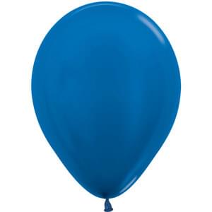 5" METALLIC BLUE - 50 CT