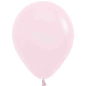 5" PASTEL MATTE PINK - 100 CT