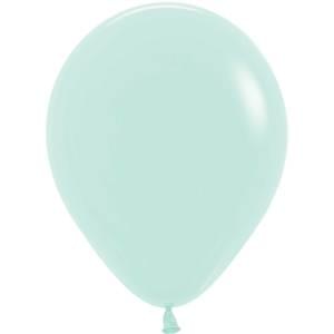 5" PASTEL MATTE GREEN - 100 CT
