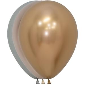 5" REFLEX GOLDEN LUXURY ASSORTMENT  - 100 CT