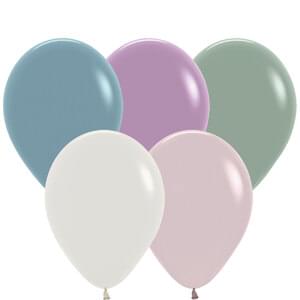 5" PASTEL DUSK ASSORTED - 50 CT