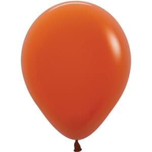 5" DELUXE SUNSET ORANGE - 50 CT