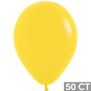 11" FASHION YELLOW 50 CT