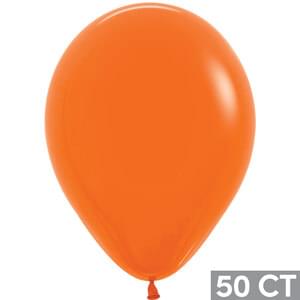 11" FASHION ORANGE 50 CT