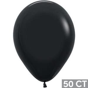 11" DELUXE BLACK 50 CT
