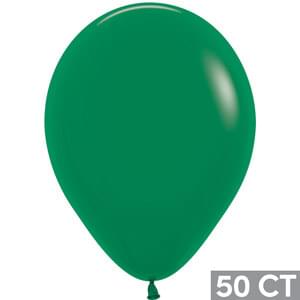 11" FASHION FOREST GREEN 50 CT