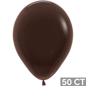 11" DELUXE CHOCOLATE BROWN 50 CT