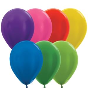 11" METALLIC ASSORTMENT - 100 CT