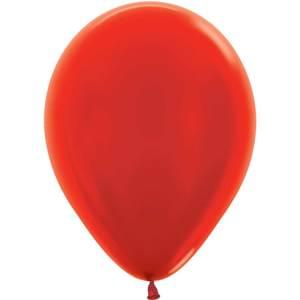 11" METALLIC RED - 100 CT