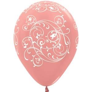 11" FILIGREE AROUND ROSE GOLD