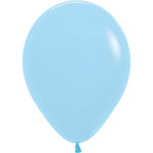 11" PASTEL MATTE BLUE - 100 CT