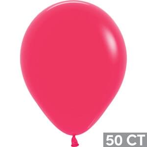 11" DELUXE RASPBERRY 50 CT