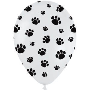 11" PAW PRINTS ALL OVER