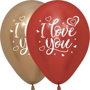 11" I LOVE YOU BRIGHT ASSORTMENT