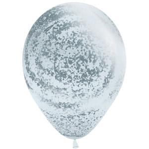 11" SILVER GRAFFITI FASHION WHITE