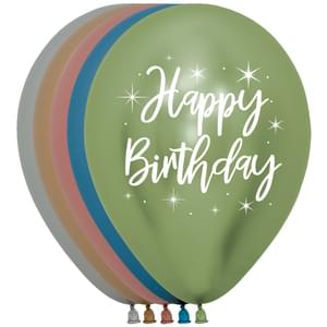 11" HAPPY BIRTHDAY REFLEX 