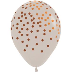 11" COPPER CONFETTI DELUXE WHITE SAND