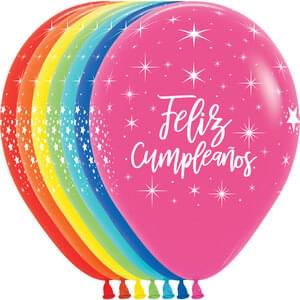11" FELIZ CUMPLEANOS RADIANT