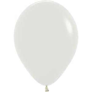11" PASTEL DUSK CREAM  - 100 CT
