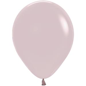11" PASTEL DUSK ROSE  - 100 CT