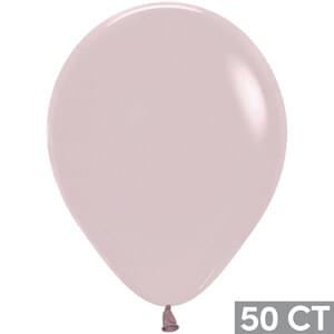 11" PASTEL DUSK ROSE 50 CT