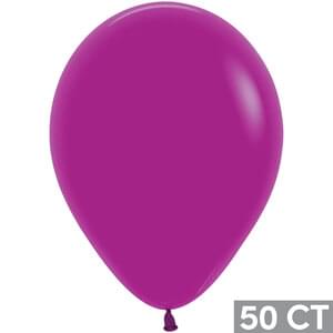 11" DELUXE PURPLE ORCHID 50 CT