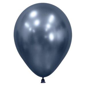 REFLEX GALAXY BLUE  11" LATEX BALLOONS - 25 / BAG