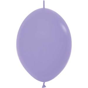 12" DELUXE LILAC LINK-O-LOON - 50 CT
