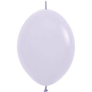 12" PASTEL MATTE LILAC LINK-O-LOON - 50 CT
