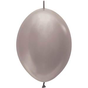 12" PEARL GREIGE LINK-O-LOON - 50 CT
