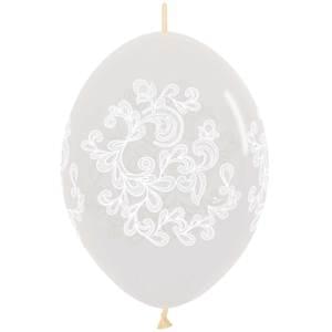 12" LACE LINK-O-LOON ALL OVER PRINT